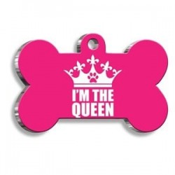 Dalis IM The Queen Kemik Kemik Kedi Künyesi Small Dalis IM The Queen Kemik Kemik Kedi Künyesi Small