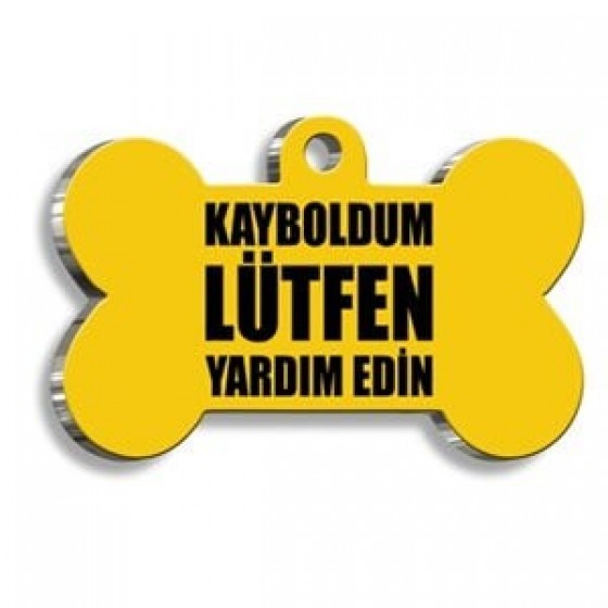 Dalis Kayboldum Yardım Edin Kedi ve Köpek Künyesi Small