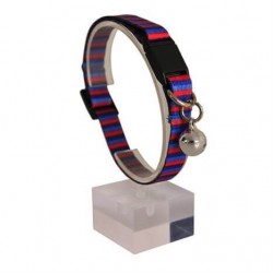 Dalis Lacivert Kırmızı Güvenlik Kilitli Kedi Boyun Tasması