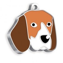Dalis Pet Tag Beagle Köpek Künyesi