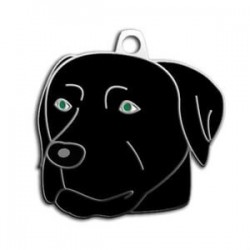 Dalis Pet Tag Black Labrador Köpek Künyesi Dalis Pet Tag Black Labrador Köpek Künyesi