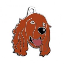 Dalis Pet Tag Cocker Köpek Künyesi Kızıl