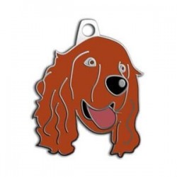 Dalis Pet Tag Cocker Köpek Künyesi Kızıl Dalis Pet Tag Cocker Köpek Künyesi Kızıl
