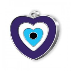 Dalis Pet Tag - Mineli Seri Büyük Nazar Boncuklu Künye Dalis Pet Tag - Mineli Seri Büyük Nazar Boncuklu Künye