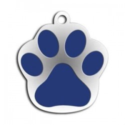 Dalis Pet Tag - Mineli Seri Pati Büyük Künye Mavi Dalis Pet Tag - Mineli Seri Pati Büyük Künye Mavi