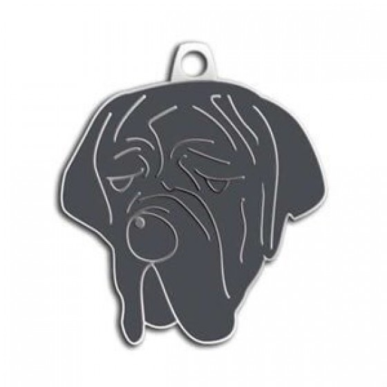 Dalis Pet Tag Napolitan Mastiff Köpek Künyesi