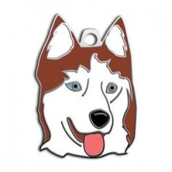 Dalis Pet Tag Sibirya Kurdu Köpek Künyesi (Kizil) Dalis Pet Tag Sibirya Kurdu Köpek Künyesi (Kizil)