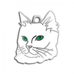Dalis Pet Tag Yeşil Gözlü Van Kedisi Kedi Künyesi Dalis Pet Tag Yeşil Gözlü Van Kedisi Kedi Künyesi