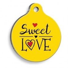 Dalis Tatlı Aşk Yuvarlak Kedi Künyesi