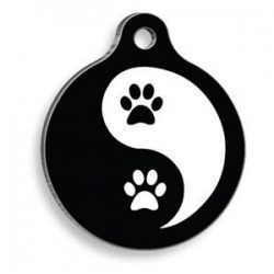 Dalis Yin Yang Patiler Yuvarlak Kedi ve Köpek Künyesi 3 Cm Dalis Yin Yang Patiler Yuvarlak Kedi ve Köpek Künyesi 3 Cm