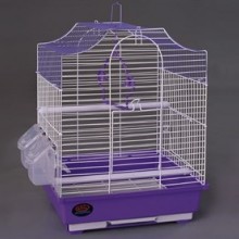 Dayang Düz İki Kapılı Kubbeli Muhaabbet Kafesi 29,5 X 22,3 X 38,5 Cm