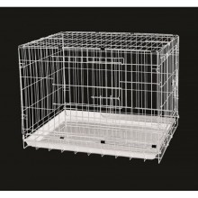 Dayang Kedi ve Köpek Kafesi 78x48x55 Cm Beyaz Dayang Kedi ve Köpek Kafesi 78x48x55 Cm Beyaz