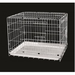 Dayang Kedi ve Köpek Kafesi 78x48x55 Cm Beyaz Dayang Kedi ve Köpek Kafesi 78x48x55 Cm Beyaz