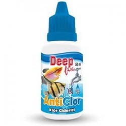 Deep AntiClor akvaryum Su Düzenleyici 50 Ml Deep AntiClor akvaryum Su Düzenleyici 50 Ml