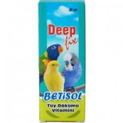 Deep Betisol Kuşlar için Tüy Vitamini 30 Ml Deep Betisol Kuşlar için Tüy Vitamini 30 Ml
