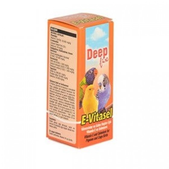 Deep E-Vitasel 30 ml Kuş E Vitamini-Selenyum