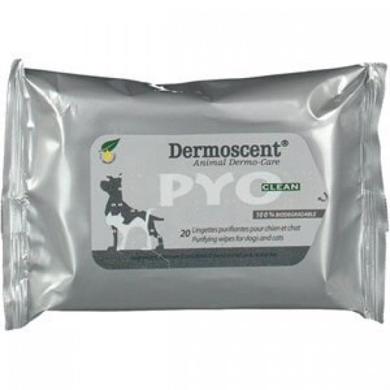 Dermoscent PYO Wipes Kedi ve Köpek Temizlik Mendilleri 20li