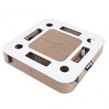 District Spy Oyuncaklı Karton Kedi Tırmalaması Beyaz