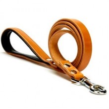 Doggie Deri Sevk Tasması 2x140cm Karemel