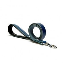 Doggie Deri Sevk Tasması 2x140cm Mavi