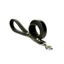 Doggie Deri Sevk Tasması 2x140cm Siyah