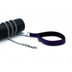 Doggie Dokuma Zincir Gezdirme 4x110cm Mor