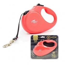 Doggie Otomatik Köpek Tasması Master XS 12 kg 3 mt Pembe Doggie Otomatik Köpek Tasması Master XS 12 kg 3 mt Pembe