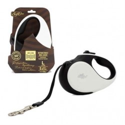 Doggie Otomatik Köpek Tasması Soft XS 12 kg 3 mt Beyaz