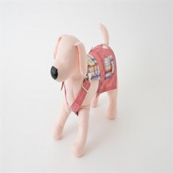 Doggy Dolly Bahçivan Köpek Elbisesi Pembe Small