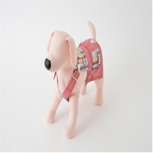 Doggy Dolly Bahçivan Köpek Elbisesi Pembe Large