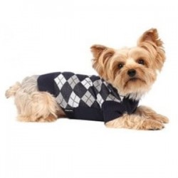 Doggy Dolly Baklava Desen Köpek Kazağı 2XL