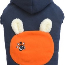 Doggy Dolly Kapşonlu Kalın Köpek Sweatshirt Lacivert Small