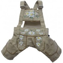 Doggy Dolly Köpek Bahçivan Kıyafeti Kahve 2XL