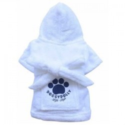 Doggy Dolly Köpek Bornozu Beyaz 2XL Doggy Dolly Köpek Bornozu Beyaz 2XL