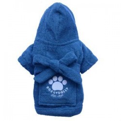 Doggy Dolly Köpek Bornozu Mavi XS Doggy Dolly Köpek Bornozu Mavi XS
