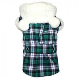 Doggy Dolly Kürklü Kolej Köpek Montu Yeşil 2XL Doggy Dolly Kürklü Kolej Köpek Montu Yeşil 2XL