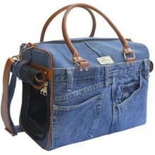 Doggy Dolly Omuz Askılı Kot Kedi ve Köpek Taşıma Çantası