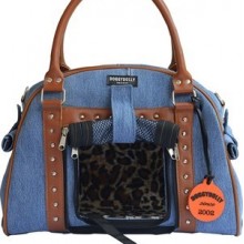 Doggy Dolly Omuz Askılı Kot Kedi ve Köpek Taşıma Çantası