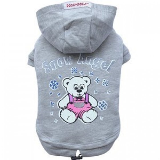 Doggy Dolly Snow Angel Kapşonlu Köpek Sweatshirt XS