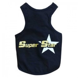 Doggy Dolly Super Star Büyük Köpek Tişörtü Siyah XL Doggy Dolly Super Star Büyük Köpek Tişörtü Siyah XL
