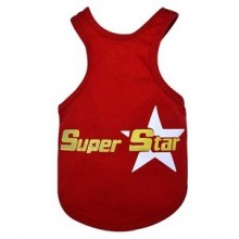 Doggy Dolly Super Star Köpek Tişörtü Kırmızı XL