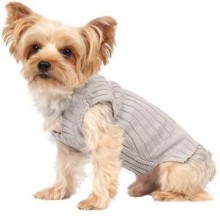 Doggy Dolly Triko Köpek Süveter Gri Medium