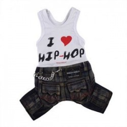 DoggyDolly Hip Hop Köpek Kıyafeti XS DoggyDolly Hip Hop Köpek Kıyafeti XS