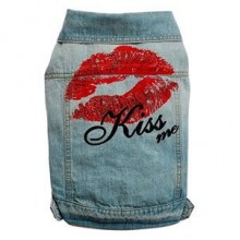 DoggyDolly Kiss Me Kot Köpek Yeleği 2XL