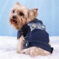 DoggyDolly Rock Jean Kot Köpek Ceketi 2XL