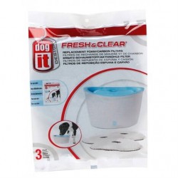 Dogit Design Filtreli Köpek Su Kabı Yedek Karbon Filtresi 3 Ad.