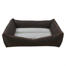 Dolce Sonno Bej-Kahve Su Geçirmez Köpek Yatağı X Large