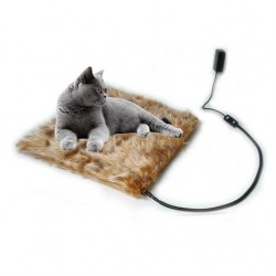 Dolce Sonno Isıtıcılı Kedi Yatağı 45 x45 cm Gold