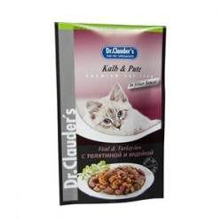 Dr.Clauders Dana Etli Hindili Pouch Kedi Konservesi 100 Gr Dr.Clauders Dana Etli Hindili Pouch Kedi Konservesi 100 Gr