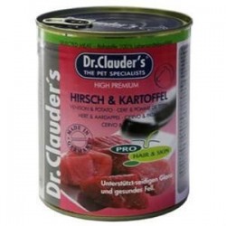 Dr.Clauders Geyik Eti ve Patatesli Köpek Konservesi 400 Gr Dr.Clauders Geyik Eti ve Patatesli Köpek Konservesi 400 Gr